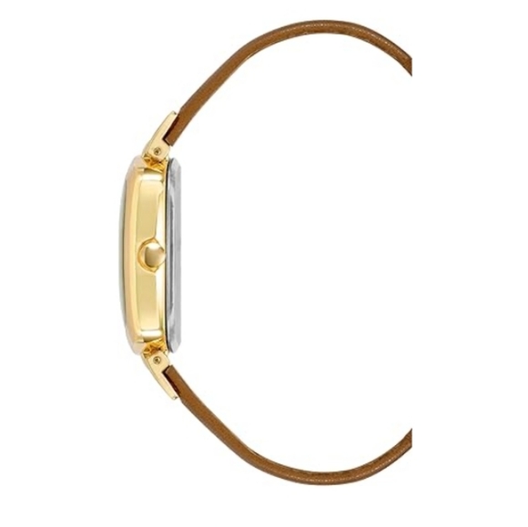 Women\'s New Strap Watch Honey Brown /Gold